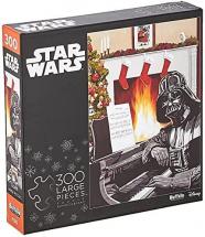 Buffalo Games Star Wars - A Very Vader Christmas - 300 Large Piece Jigsaw Puzzle Multi