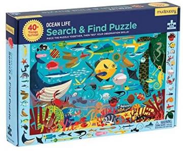 Mudpuppy Ocean Life Search & Find Puzzle