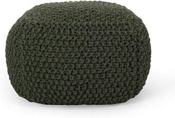 Christopher Knight Home 313894 Pouf, Green