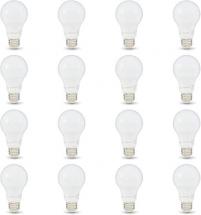 Amazon Basics 60W Equivalent, Daylight, Non-Dimmable, 10,000 Hour, A19 LED Bulb, 16pk