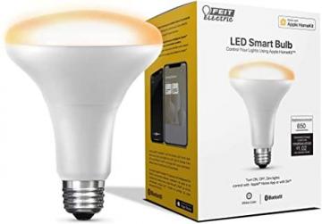 Feit Electric 65W Equivalent BR30 Flood Smart LED Bulb, 5.4" H x 3.8" D, 2700K Soft White