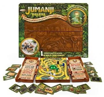 Spin Jumanji Deluxe Game, Immersive Electronic Version of The Classic Adventure Movie Board Game