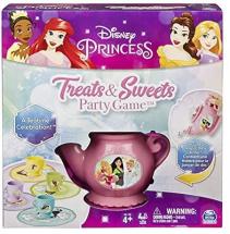 Spin Disney Princess Treats & Sweets Party Board Game, for Kids and Families Ages 4 and up