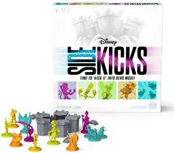 Spin Disney Sidekicks Cooperative Strategy Board Game with Custom Sculpted Figures