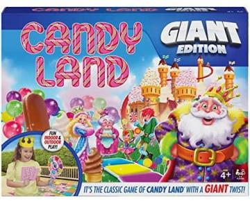 Spin Giant Candy Land Classic Retro Party Board Game Indoor/Outdoor with Big Oversized Gameboard