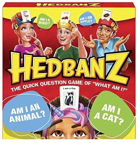 Spin Master Hedbanz Picture Guessing Board Game New Edition, for Families and Kids Ages 8 and up