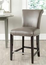 Safavieh Mercer Collection Seth Clay Leather 23.5-inch Counter Stool