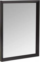 Amazon Basics Rectangular Wall Mirror 16" x 20" - Peaked Trim, Black