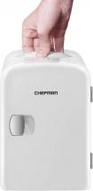 Chefman Mini Portable White Personal Fridge Cools Or Heats & Provides Compact Storage