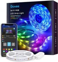 Govee Smart LED Strip Lights, 16.4ft WiFi LED Lights, RGB Color Changing