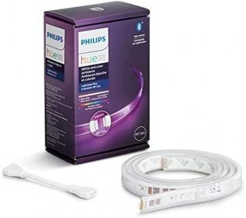 Philips Hue Bluetooth Smart Lightstrip Plus 1m/3ft Extension, White