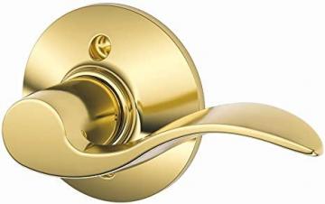 Schlage F170 ACC 605 RH Right Handed Accent Door Lever, One Sided Non-Turning Dummy Door Handle