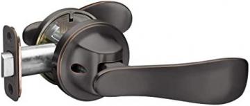 Yale P5101K01 Navis Paddle Lever, Hands-free opening, Push with your hip, Passage, Oil-Rubbed Bronze