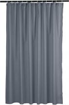 Amazon Basics Waffle Texture Bathroom Shower Curtain - Dark Grey, 72 Inch