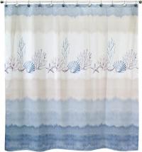 Avanti Linens Abstract Coastal Collection, Shower Curtain, Multicolor