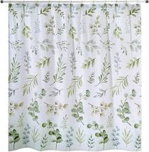 Avanti Linens Ombre Leaves Collection, Shower Curtain, Multicolor