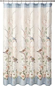 Avanti Linens Love Nest Collection, Shower Curtain, Multicolor