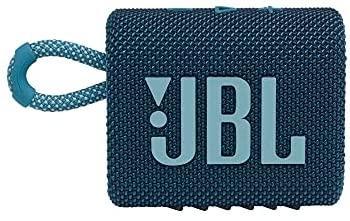 JBL Go 3 Portable Speaker with Bluetooth, Builtin Battery, Waterproof, Dustproof, Feature Blue