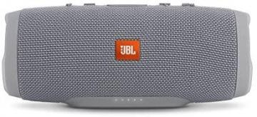 JBL Charge 3 Waterproof Portable Bluetooth Speaker, Gray