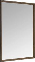 Amazon Basics Rectangular Wall Mirror 24" x 36" - Peaked Trim, Walnut