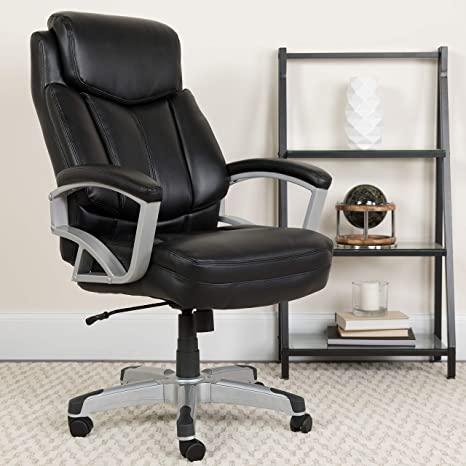 Flash Furniture HERCULES Series Big & Tall LeatherSoft Executive Swivel Ergonomic Office Chair