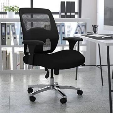 Flash Furniture HERCULES Series 24/7 Intensive Use Big & Tall Black Mesh Executive Office Chair