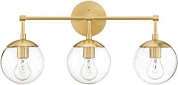 Design House 588889-SG Gracelyn Modern Indoor Dimmable Light with Globe Shade, Vanity, Satin Gold