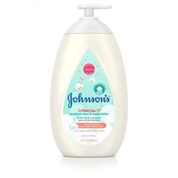 Johnson's CottonTouch Newborn Baby Face and Body Lotion, 27.1 fl. oz