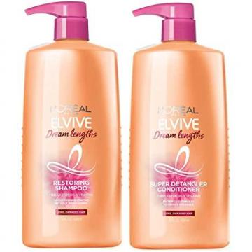 L'Oreal Paris Elvive Dream Lengths Shampoo and Conditioner Kit for Long, Damaged Hair