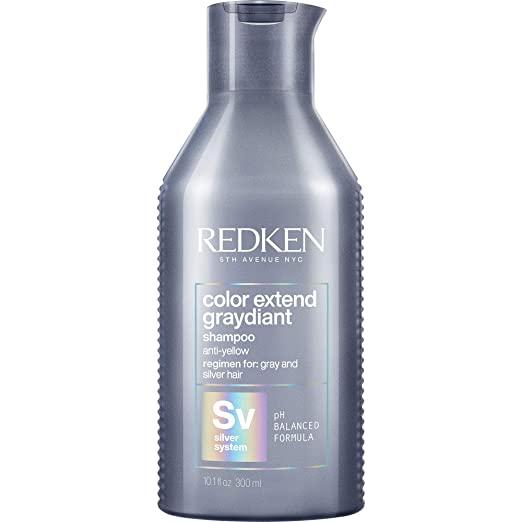 Redken Color Extend Graydiant Purple Shampoo, Hair Toner For Gray & Silver Hair