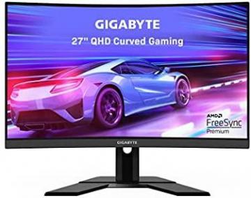 GIGABYTE G27QC A (27" 165Hz 1440P Curved Gaming Monitor