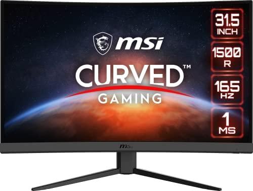 MSI Optix G32CQ4  32" Curved Gaming Monitor, Black