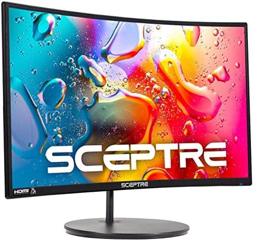 Sceptre C248W-1920RN 24" Curved 75Hz Gaming LED Monitor