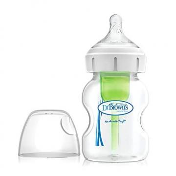 Dr. Brown's Options+ Wide-Neck Anti-Colic Baby Bottle - 5oz - 0m+