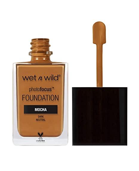 wet n wild Photo Focus Foundation, Mocha, 1 Fluid Ounce