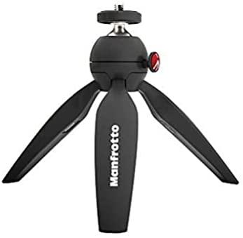 Manfrotto MTPIXIMII-B, PIXI Mini Tripod with Handgrip for Compact System Cameras