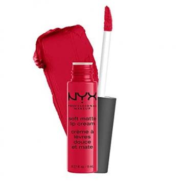 NYX Professional Makeup Soft Matte Lip Cream, Lightweight Liquid Lipstick – Amsterdam