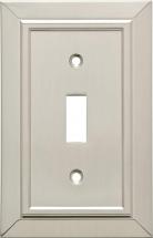 Franklin Brass W35217-SN-C Classic Architecture Single Toggle Switch Wall Plate/Switch Plate/Cover