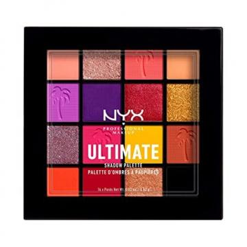NYX Professional Makeup Ultimate Shadow Palette, Eyeshadow Palette - Festival Edition