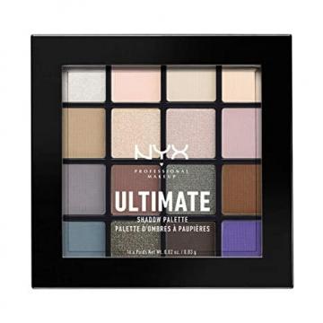 NYX Professional Makeup Ultimate Shadow Palette, Eyeshadow Palette, Cool Neutrals