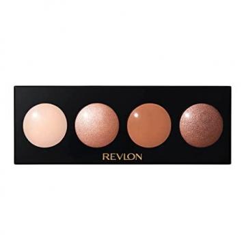 Revlon Crème Eyeshadow Palette by Revlon, Illuminance Eye Makeup, 710 Not Just Nudes, 0.12 Oz