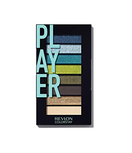 Revlon Eyeshadow Palette by Revlon, ColorStay Looks Book Eye Makeup, 910 Player, 0.21 Oz