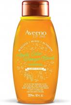 Aveeno Apple Cider Vinegar Sulfate-Free Shampoo for Oily or Dull Hair, Paraben & Dye-Free, 12 Fl Oz