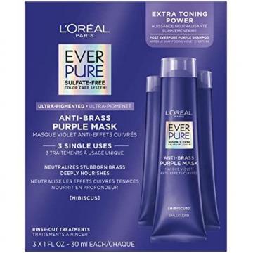 L'Oreal Paris EverPure Ultra Pigmented Anti Brass Purple Rinse-Out Mask