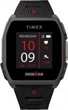 Timex IRONMAN R300 GPS Smartwatch with Heart Rate 41mm – Dark Gray with Black Silicone Strap