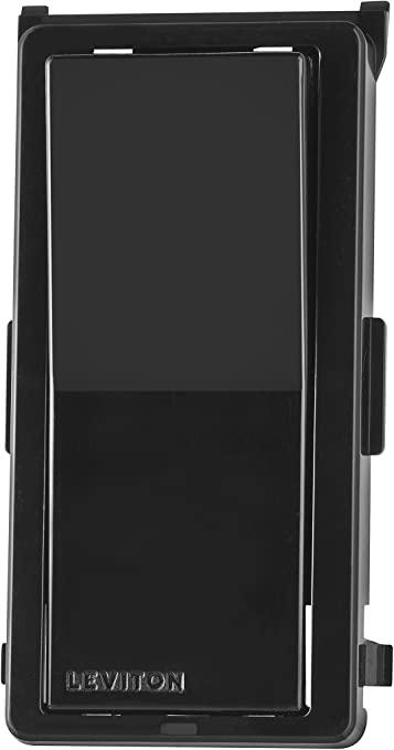 Leviton DDKIT-SE Decora Digital/Decora Smart Switch Color Change Kit, Black