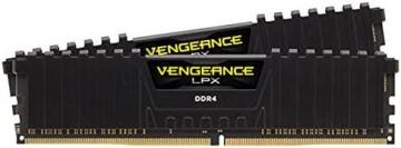 Corsair Vengeance LPX 16GB (2 X 8GB) DDR4 3600 MHz (PC4-28800) C18 1.35V Desktop Memory – Black