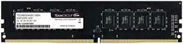 TEAMGROUP Elite DDR4 8GB Single 2400MHz PC4-19200 CL16 Unbuffered Non-ECC 1.2V 1Rx8 UDIMM