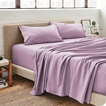 Bare Home Twin XL Sheet Set  - Luxury 1800 Ultra-Soft Microfiber Bed Sheets (Twin XL, Lavender)