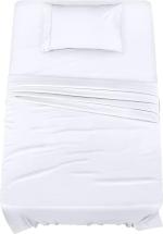 Utopia Bedding Twin XL Bed Sheets Set - 3 Piece (Twin XL, White)
